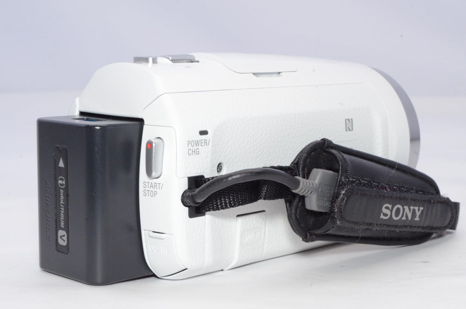 SONY ビデオカメラ Handycam HDR-CX680 ホワイト 内蔵メモリー64GB