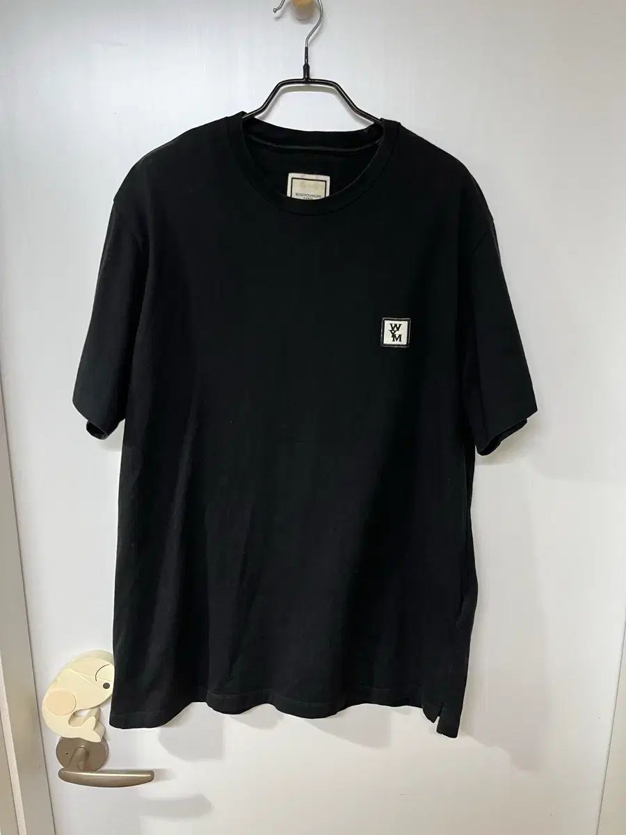 WOOYOUNGMI ウーヨンミ バックロゴ 半袖Tシャツ 46