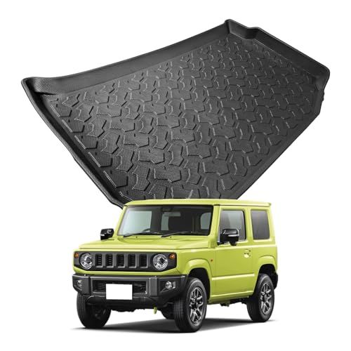 R★SKTU ラゲッジマット 「スズキ ジムニー JB64S JB74W 専用」 トランクマット トランクシート 一体型 3D 防水シート 荷室マット 荷台マット TPE防水素材 防キズ 防汚 滑り止め 取付簡単 スズキ ジムニーシエラ アク c7636b60