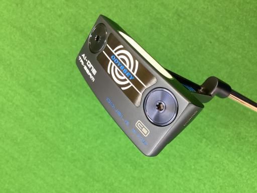 【中古】 オデッセイ Ai-ONE TRI-BEAM DOUBLE WIDE CS 34インチ パター PT STROKE LAB 90 スチール (フレックスその他) メンズ 男性用 右利き 右用 Bランク ゴルフクラブ