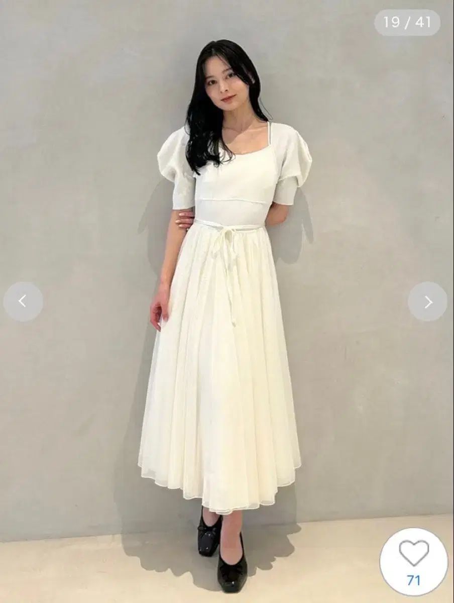 スナイデル chacott バレリーナ 白 パフ チュール バレエ ワンピース スカート
