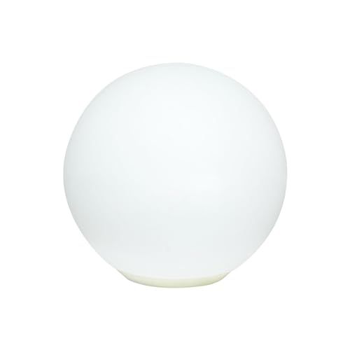翌朝まで点灯!! 明るさ100ルーメン 超ボリューム感の光り!! GWSOLAR 庭園灯ボールランプ【直径38cm・自重1.5kg・置くだけ自立・ソーラーパネル内蔵】Smart Lighting ソーラーライト リモコンで点灯時間選び 昼光色 62d200ac