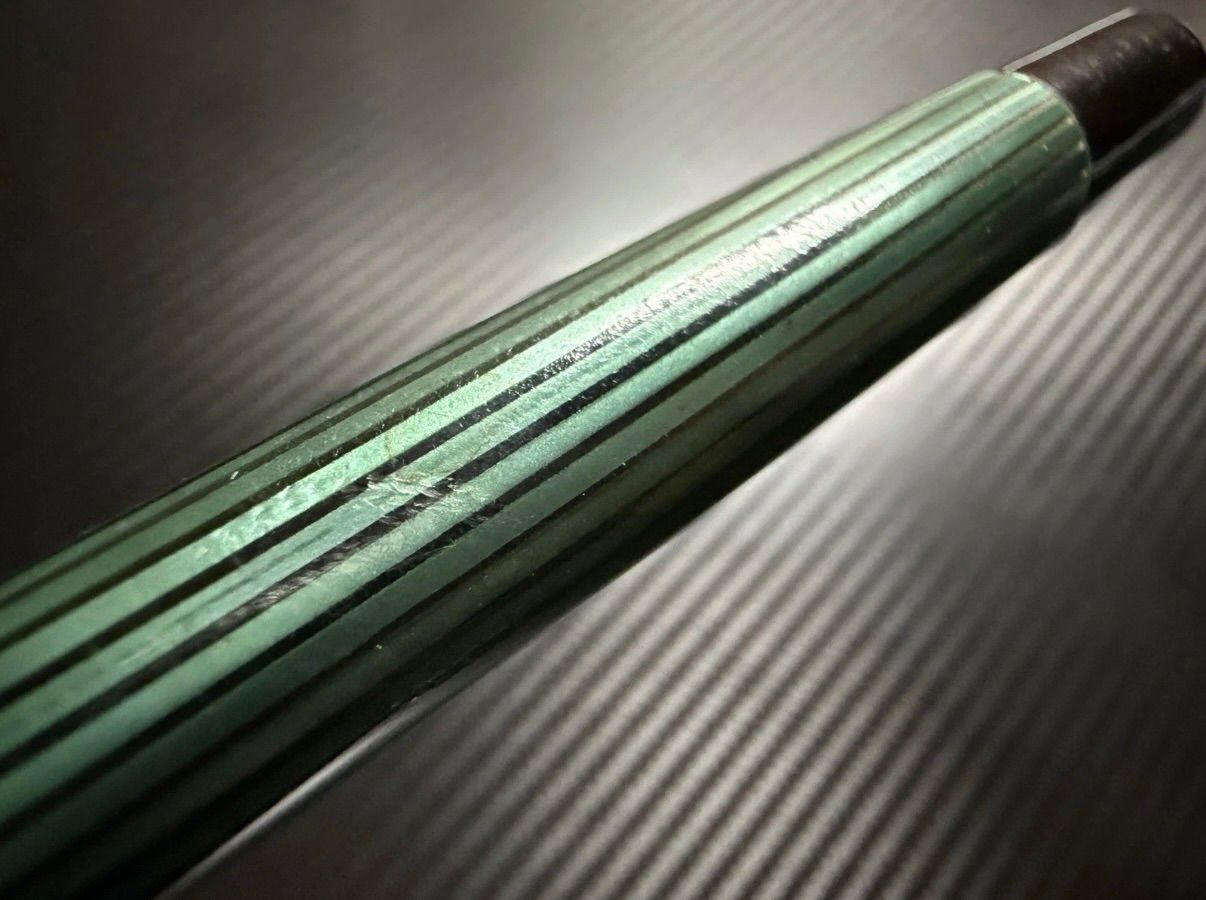 希少 ペリカン pelikan 旧型 R400 緑縞 ローラーボール - メルカリ