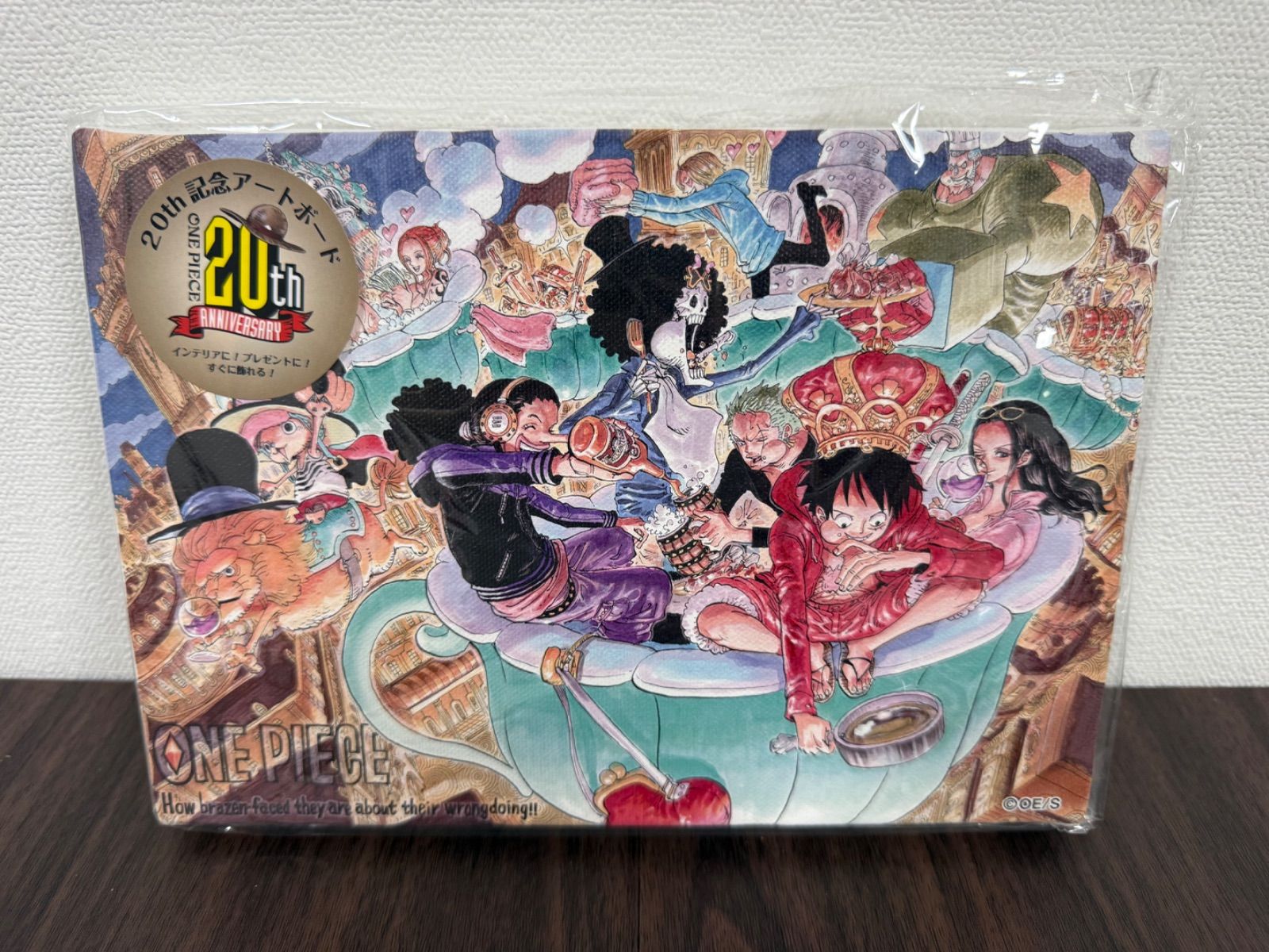美品】ONE PIECE 20周年記念 アートボード フルカラーアートボード
