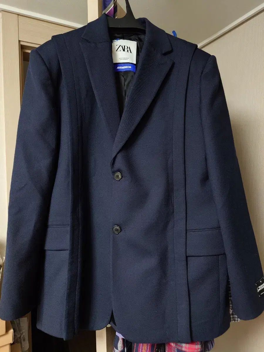 M/100 105オススメ ADER ERROR アーダーエラー ZARA ザラ オーバーサイズ ブレーザー ネイビー