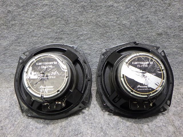 スピーカー 17cm カロッツェリア Pioneer : TS-F1740 カスタム TS
