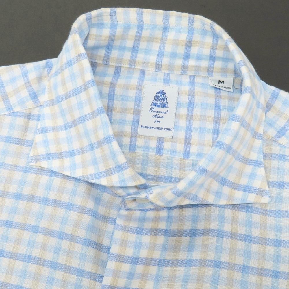 中古】フィナモレ Finamore BARNEYS NEW YORK別注 コットンリネン