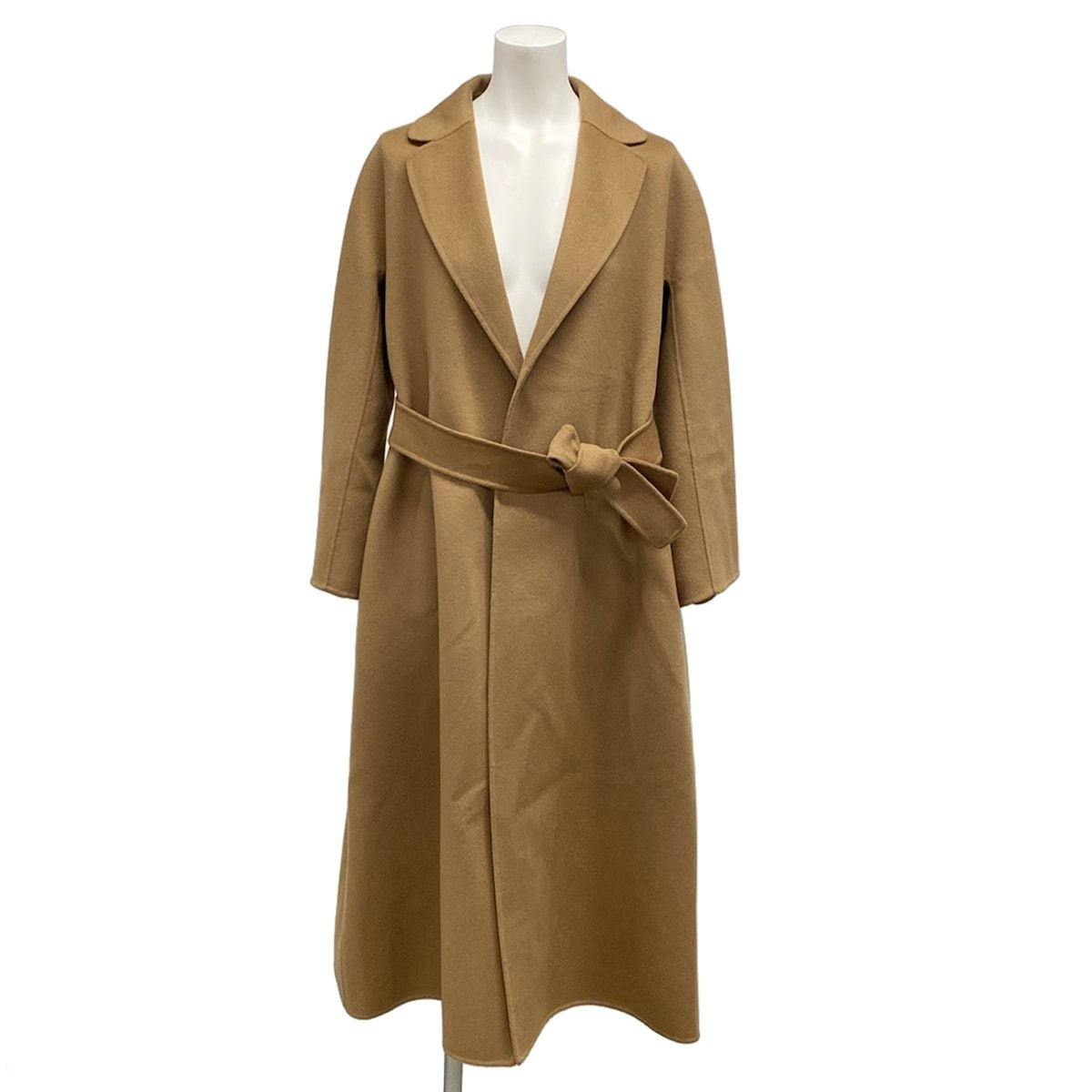 S Max Mara(マックスマーラ) コート サイズJP34 レディース美品 - ブラウン 長袖/秋/冬 ウール