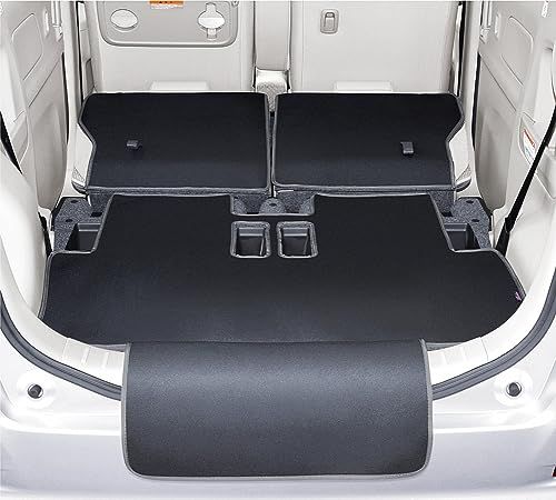R◆Levolva (レヴォルヴァ) ラゲッジカバー - 日産 B21A デイズルークス ハイウェイスター含む 三菱 B11A ekスペース ekスペースカスタム 専用 防水 防汚 ラゲッジマット バンパーカバー付 【トランクシート トランク cf73d6f9