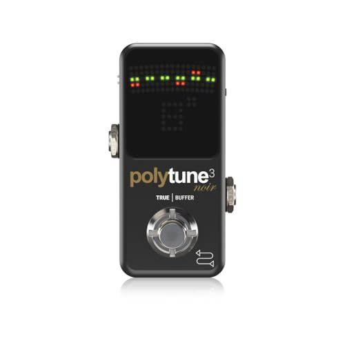 tc electronic ポリフォニック ミニ チューナー POLYTUNE 3 NOIR【国内