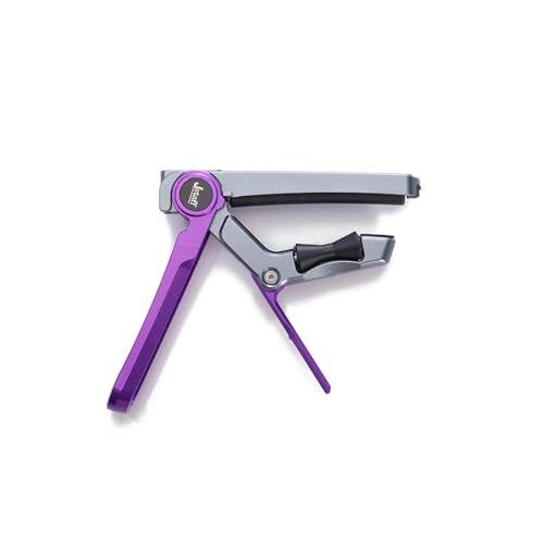 S1 The Rolling Capo スライド式のギターカポタスト 転調 ワンタッチ 瞬時に移動できる メカニカルローリングカポ Jstaff S1 QYKJ-HDL-S1 1個入り サイレントスライド 折りたたみ可能 (パープル)送料無料 fa9f0d35