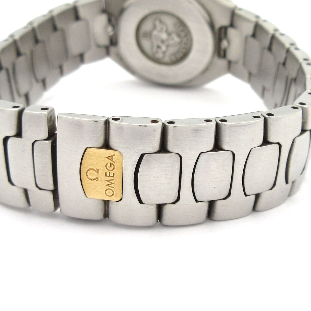 稼働 OMEGA 腕時計 シーマスター ポラリス デイト レディース 2809 OMEGA(オメガ) 腕時計 シーマスター ポラリス レディース ダークグレー