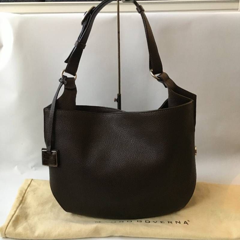 美品 MAURO GOVERNA マウロゴヴェルナ レザー バッグ - メルカリ