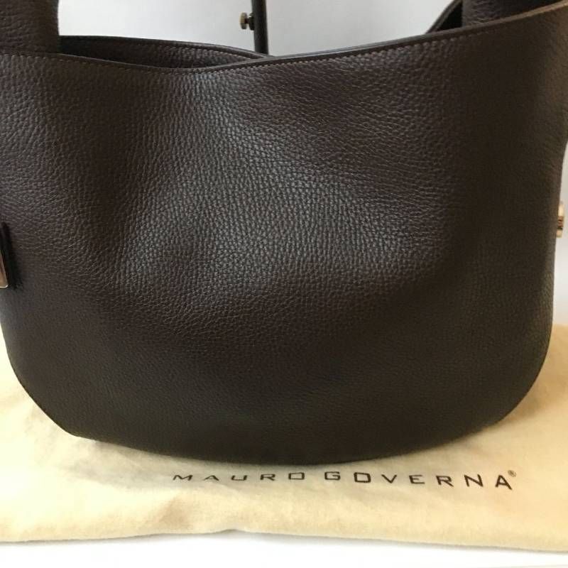 美品 MAURO GOVERNA マウロゴヴェルナ レザー バッグ - メルカリ