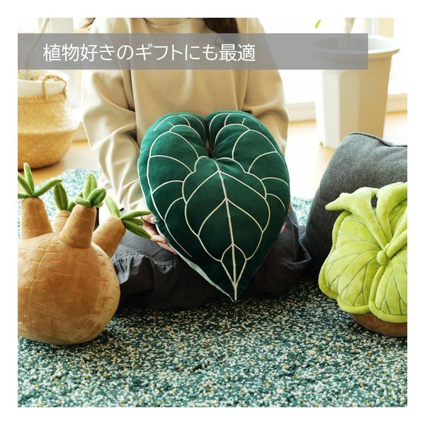 BIBIPLANTS ビビプランツ 植物ぬいぐるみクッション パキポディウム LPG-NP102 (2683748) BIBIPLANTS ビビプランツ 植物ぬいぐるみクッション パキポディウム LPG-NP102 (2683748)