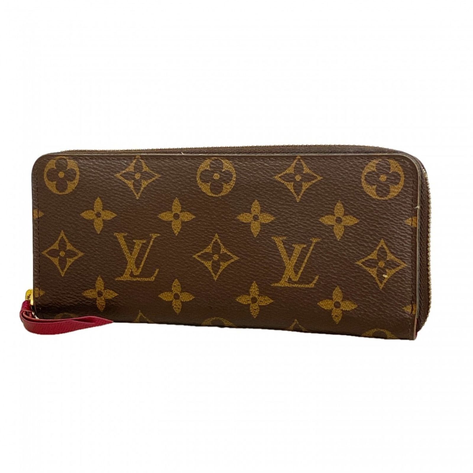 ルイ・ヴィトン(Louis Vuitton) ルイ・ヴィトン 長財布 モノグラム ポルトフォイユクレマンス M60742 フューシャレディース