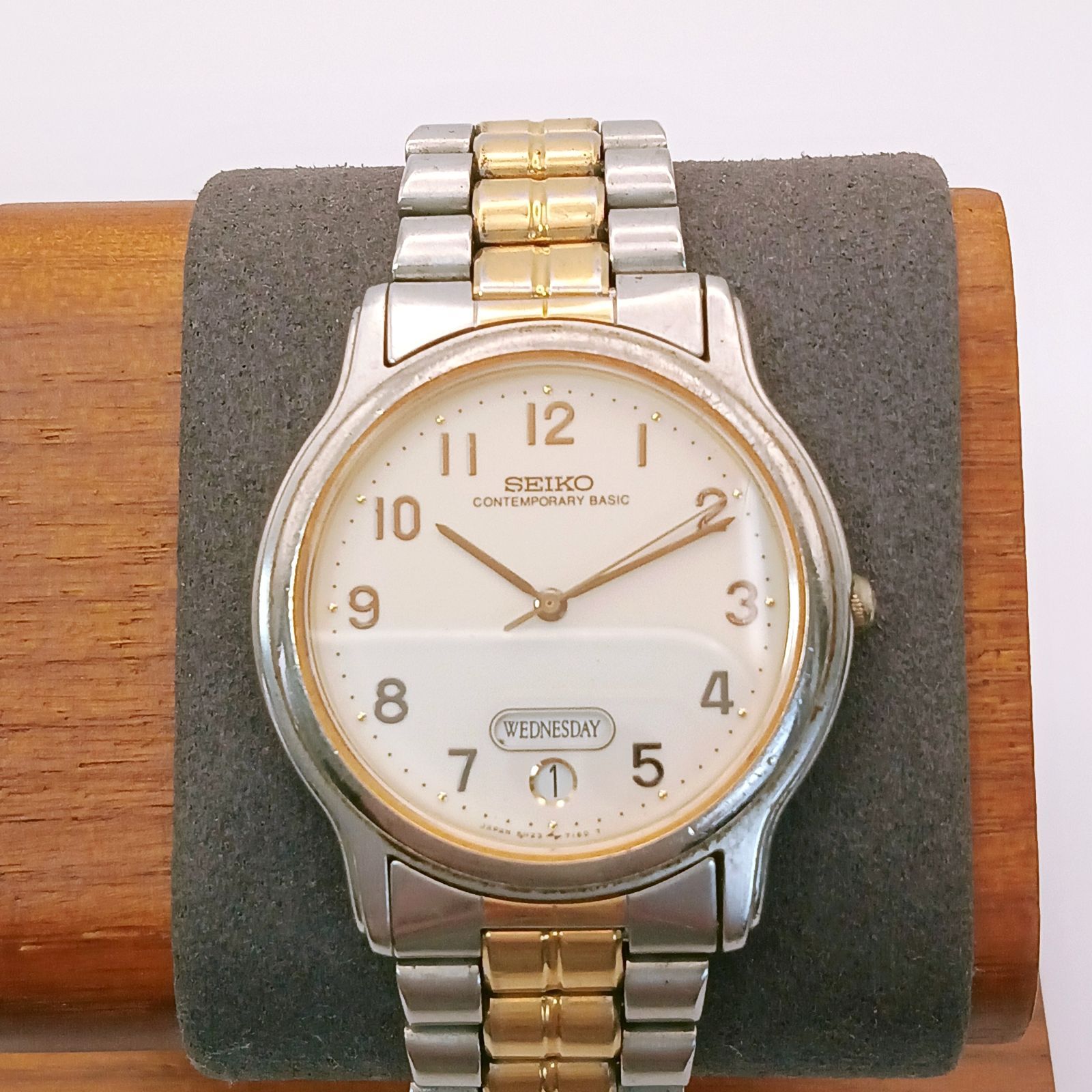 稼働】0701-3 SEIKO Contemporary Basic セイコー コンテンポラリー 