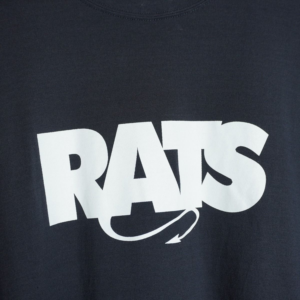 美品25SS RATS ラッツ BOX LOGO TEE ボックスロゴ プリント Tシャツ