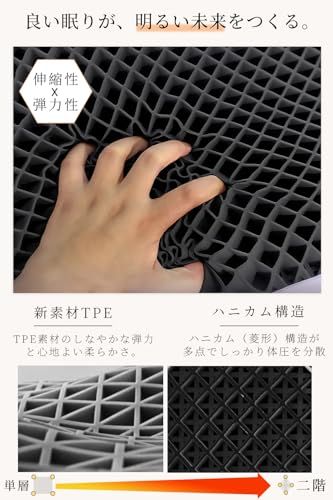 枕 首が痛くならない 【洗い替え枕カバー付き】 いびき防止枕 安眠枕 高さ2段階 ジェル枕 低反発 快眠グッズ 仮眠グッズ 高反発 横向き寝対応 洗える 人間工学mt 18de0d25