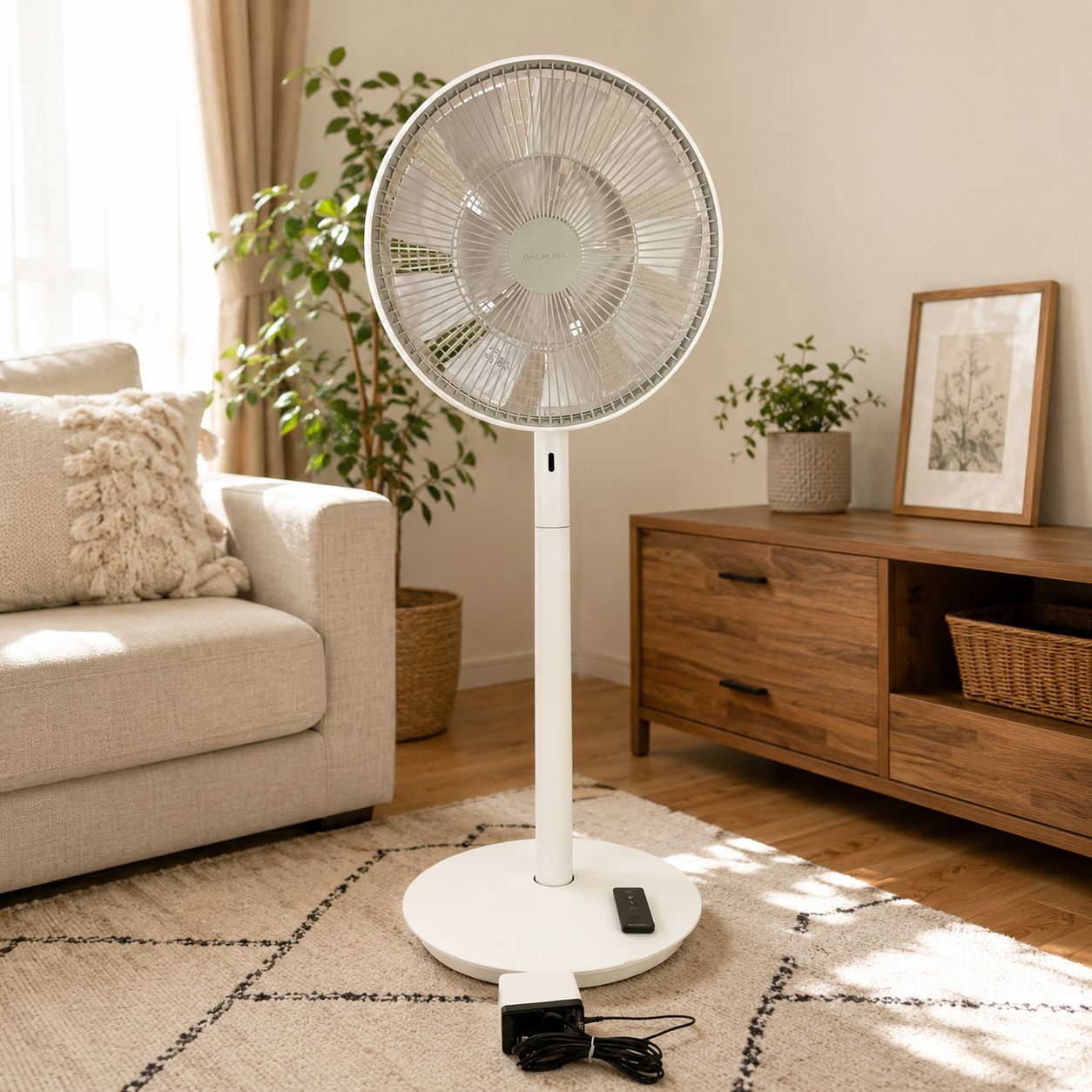 ✨美品✨BALMUDA バルミューダ GreenFan EGF-1560-WG DCモーター扇風機