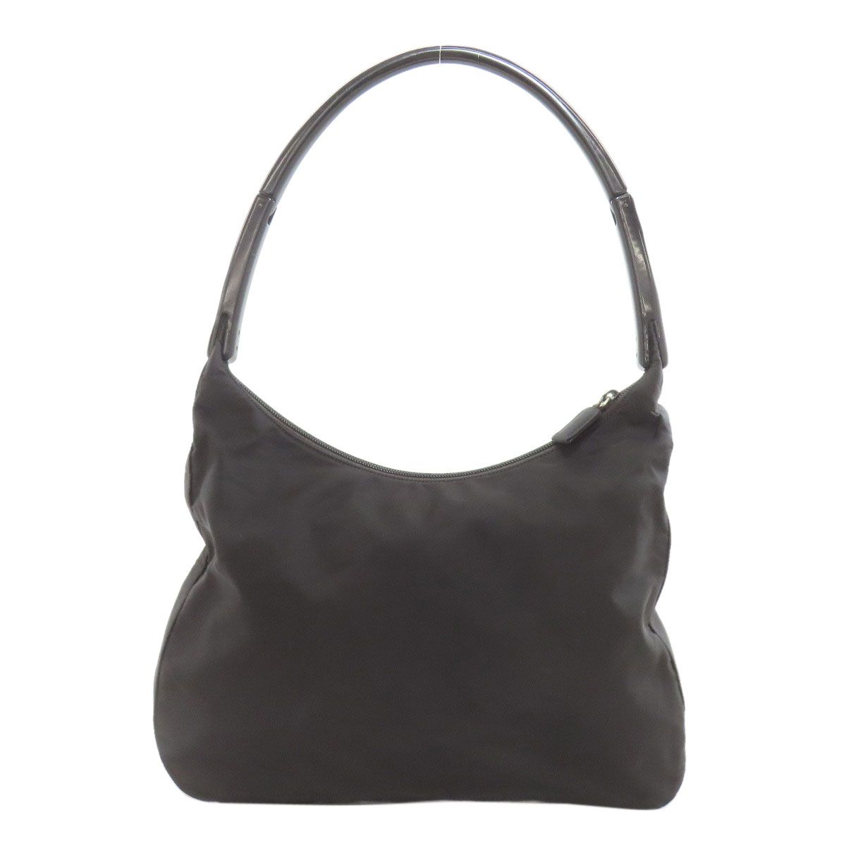 PRADA プラダ ロゴ金具 トートバッグ ナイロン レディース [中古