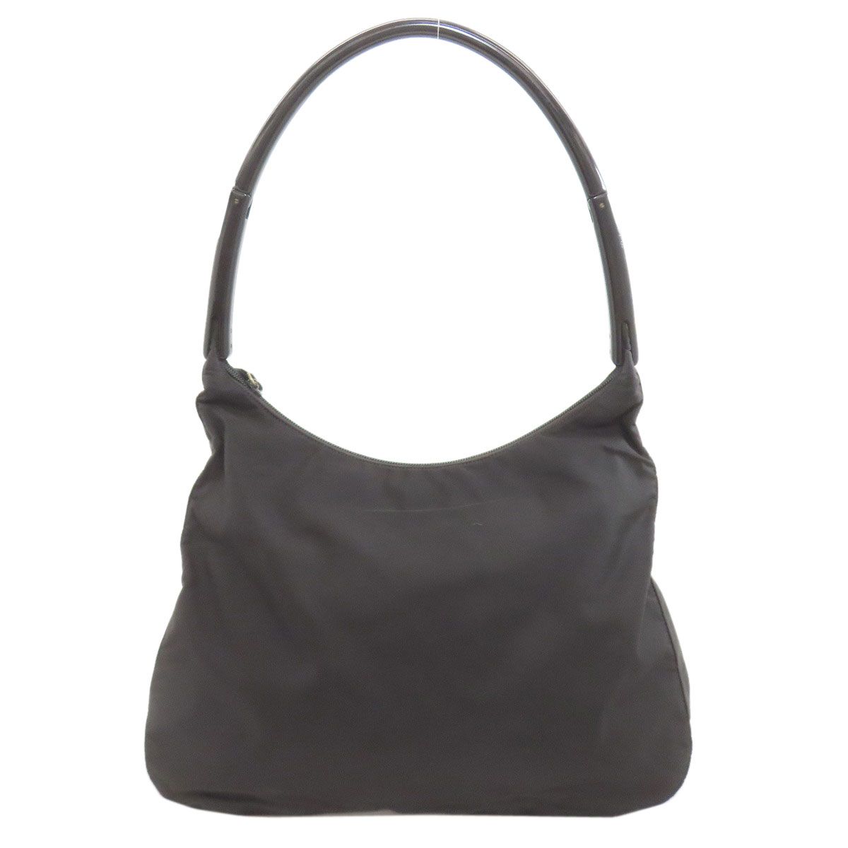 PRADA プラダ ロゴ金具 トートバッグ ナイロン レディース [中古