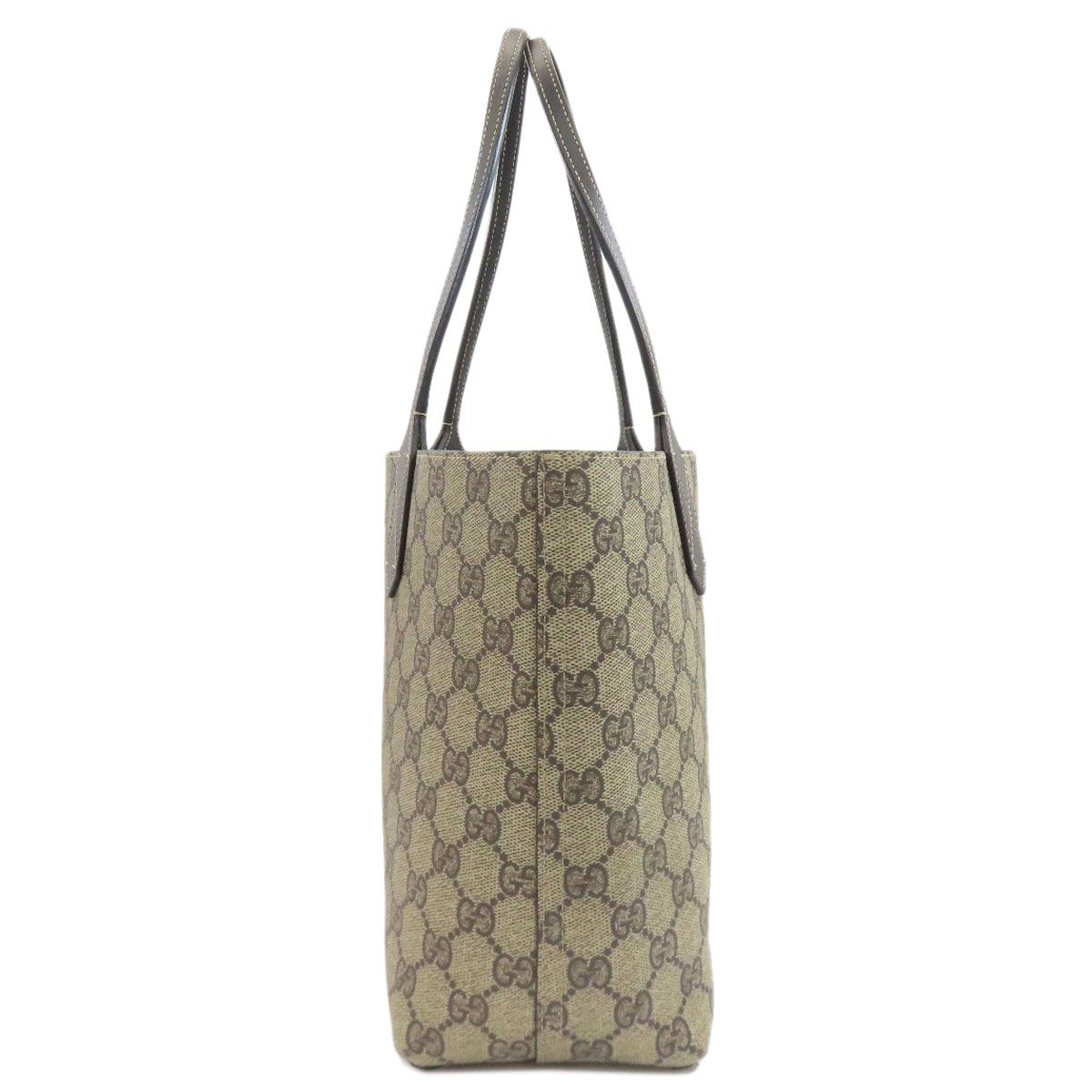 GUCCI グッチ 372613 GGスプリーム リバーシブル トートバッグ PVC