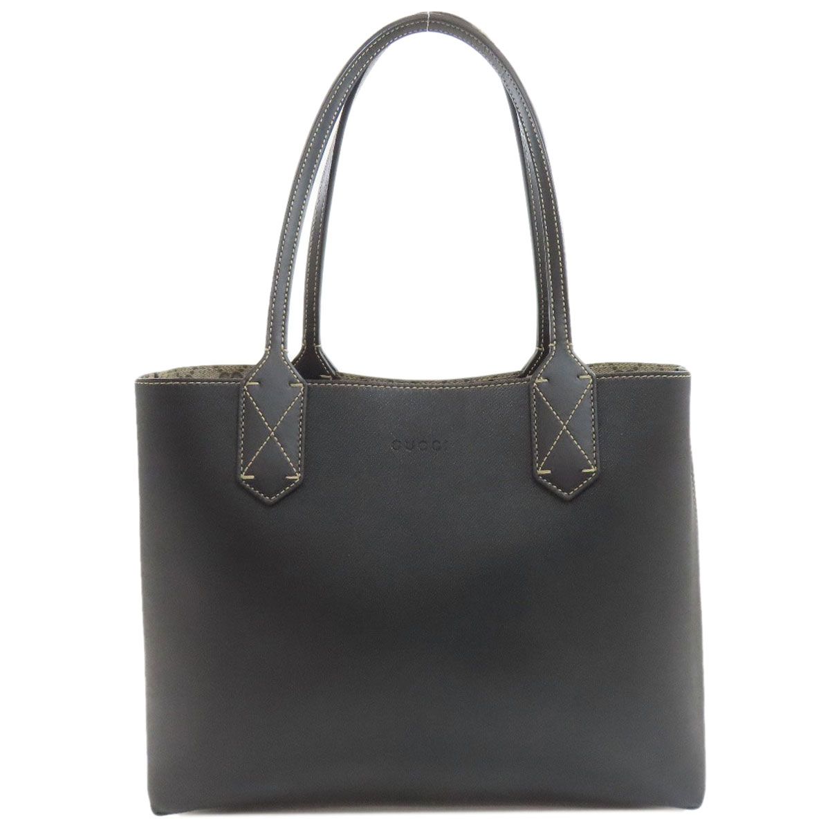 GUCCI グッチ 372613 GGスプリーム リバーシブル トートバッグ PVC