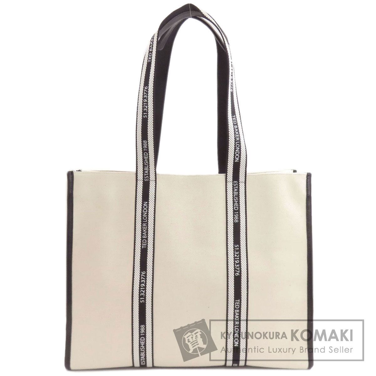 SELECT BAG セレクトバッグ テッドベーカー トートバッグ キャンバス レディース [中古]