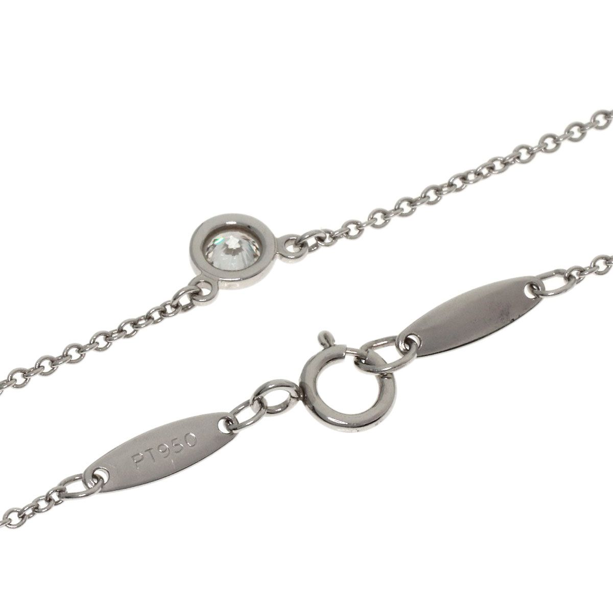 TIFFANY&Co. ティファニー バイザヤード ダイヤモンド ネックレス 