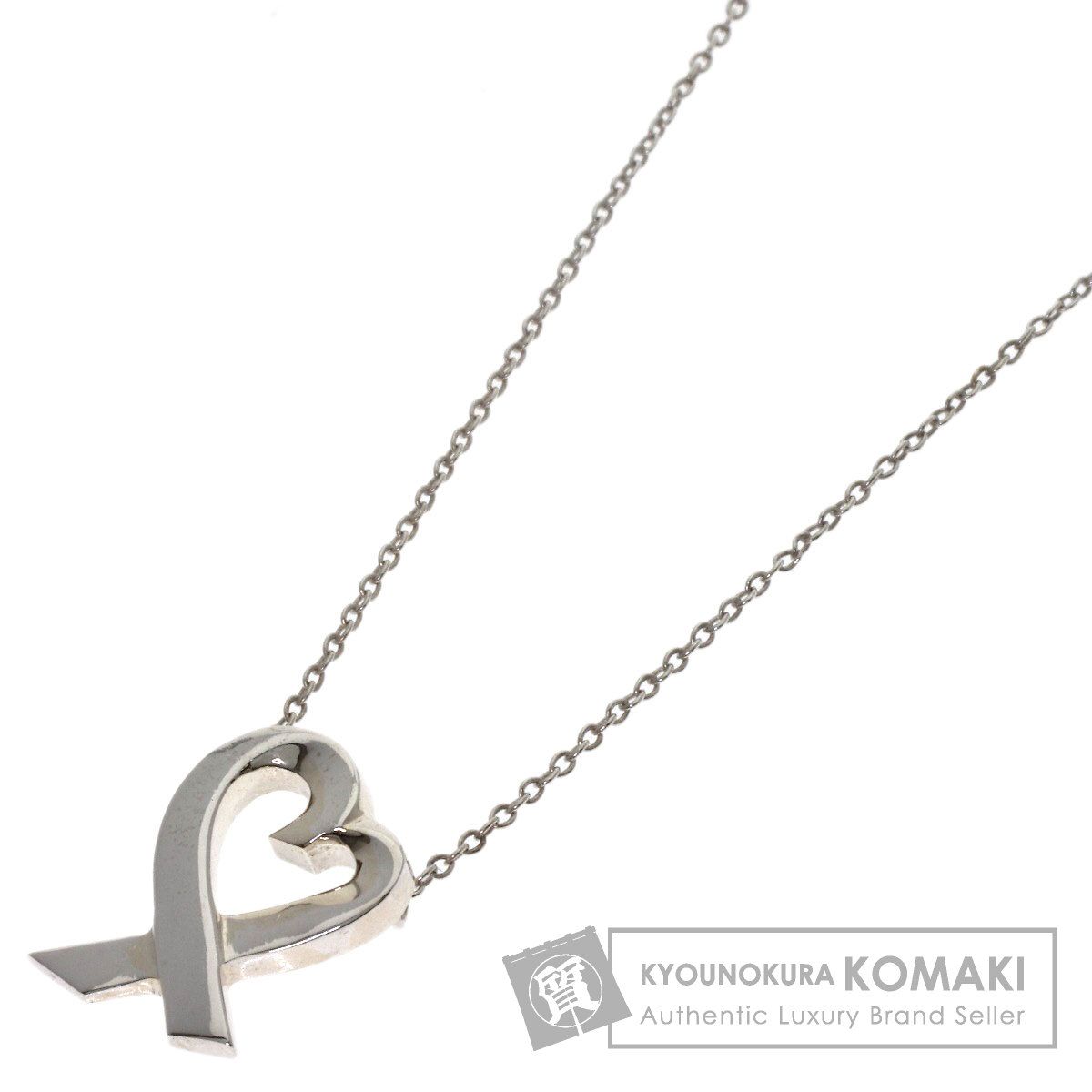 TIFFANY&Co. ティファニー ラビングハート ネックレス SV レディース [中古]