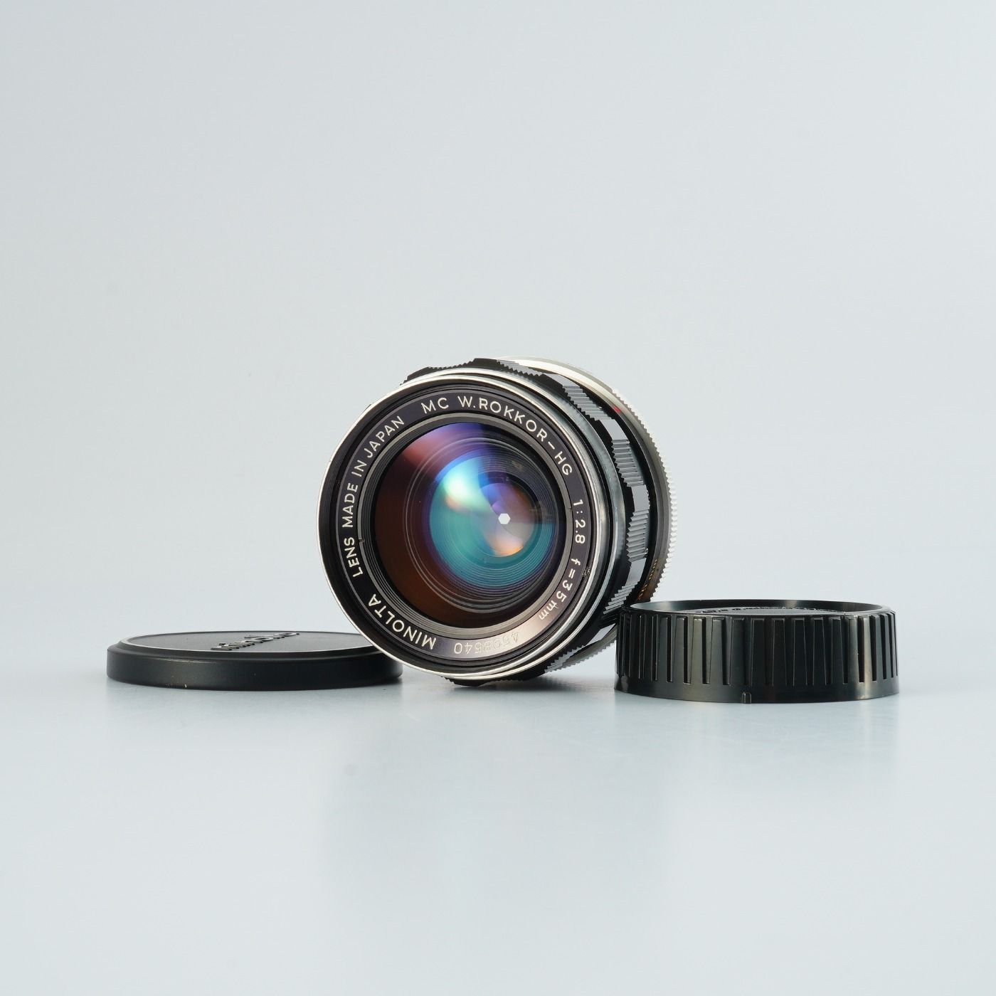 MINOLTA ミノルタ MC W.ROKKOR-HG 35mm F/2.8 単焦点レンズ - メルカリ
