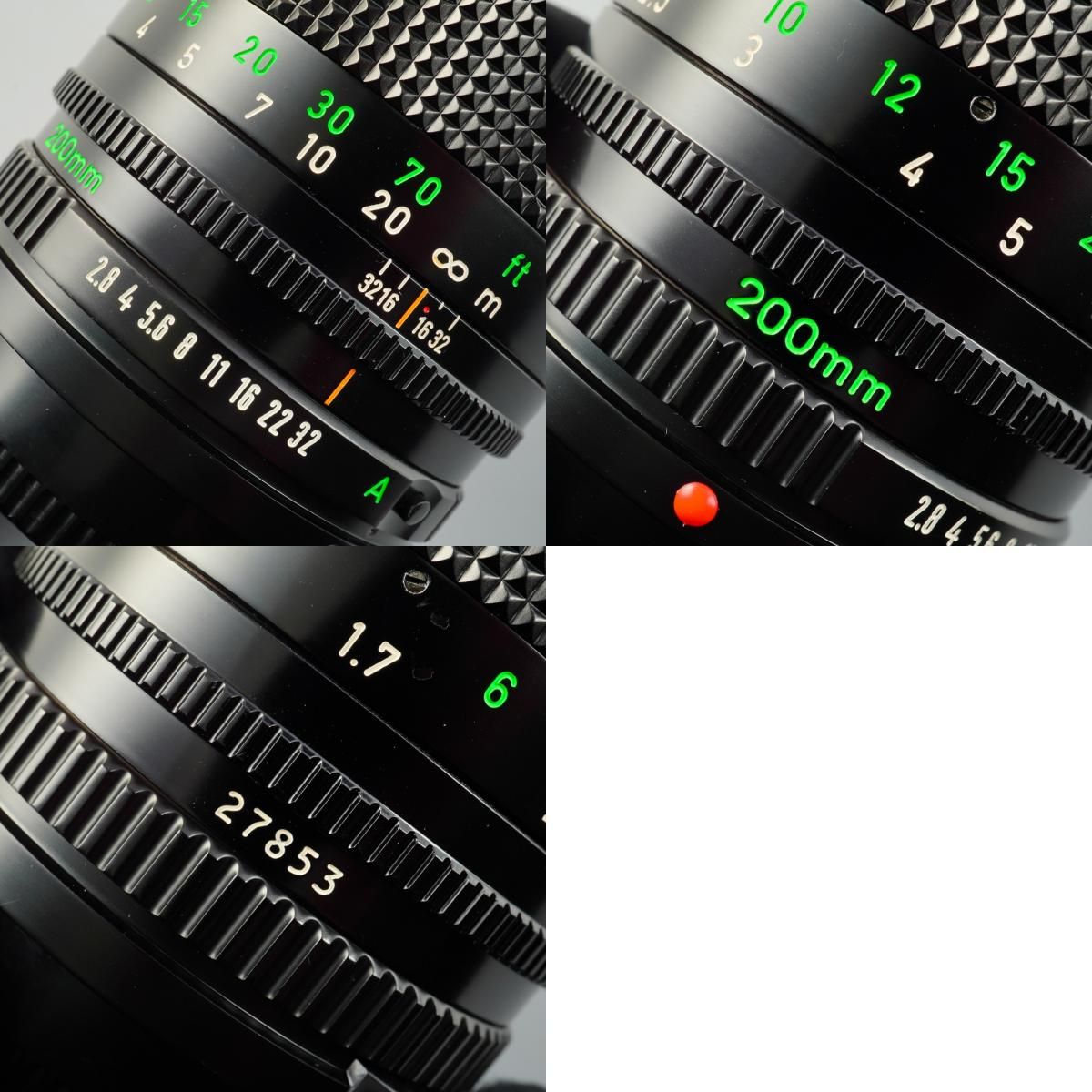 Canon キヤノン New FD 200mm F/2.8 単焦点レンズ - メルカリ