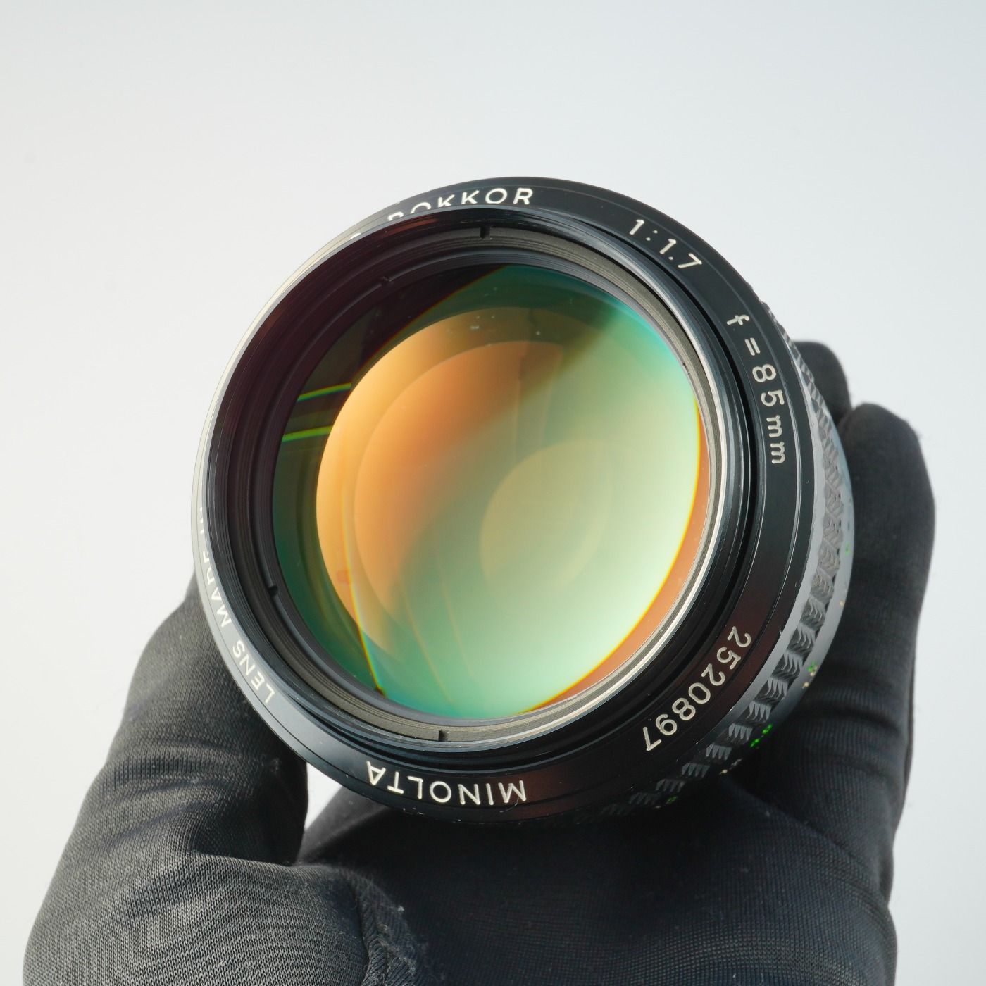 MINOLTA ミノルタ MC ROKKOR 85mm F/1.7 単焦点レンズ - メルカリ
