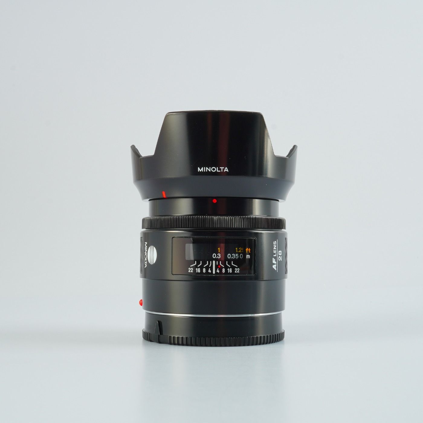 ミノルタ MINOLTA 28mm f2.8 単焦点レンズ MINOLTA ミノルタ AF 28mm F/2 単焦点レンズ - メルカリ