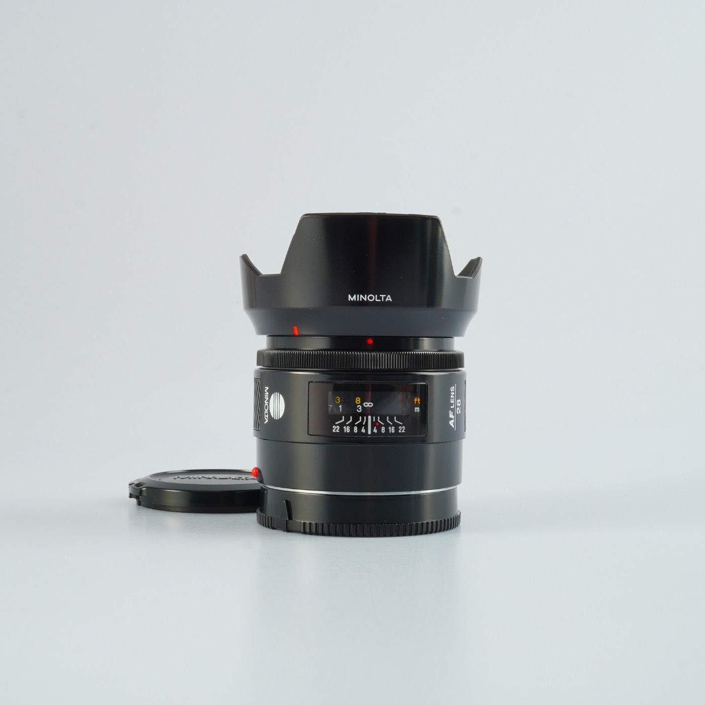 MINOLTA ミノルタ AF 28mm F/2 単焦点レンズ - メルカリ