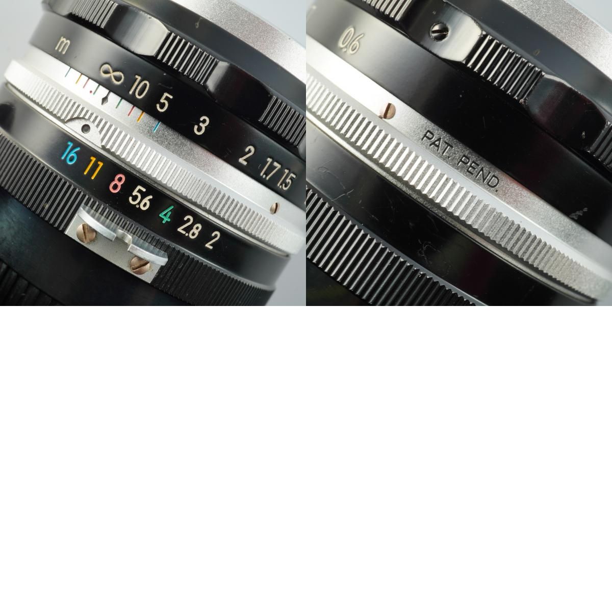 Nikon ニコン 非Ai Nippon Kogaku NIKKOR-S Auto 5cm 50mm F/2 PAT
