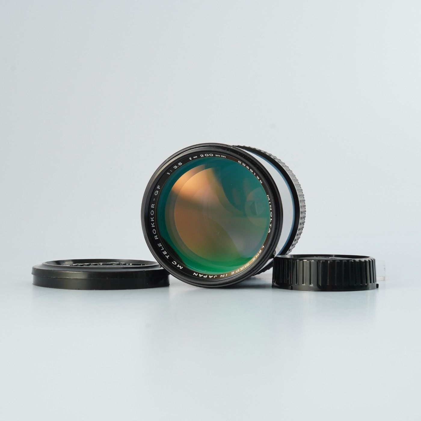 MINOLTA ミノルタ MC Tele Rokkor-QF 200mm F/3.5 単焦点レンズ - メルカリ