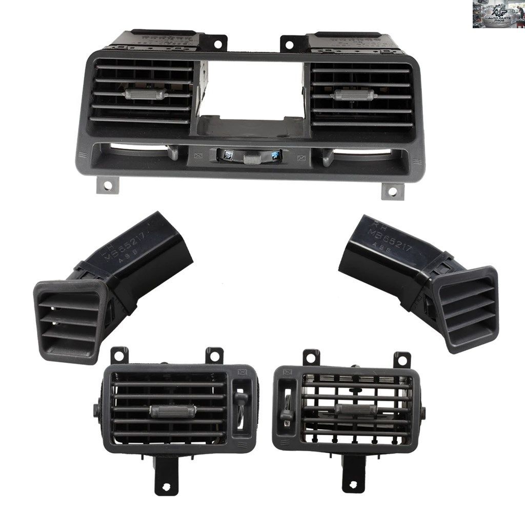 車のダッシュボード エアコン吹き出し口パネル ACグリル 三菱パジェロ 1991-1999 V24 V31 V34 V44 V46 MB775266 MB775268 カスタムパーツ