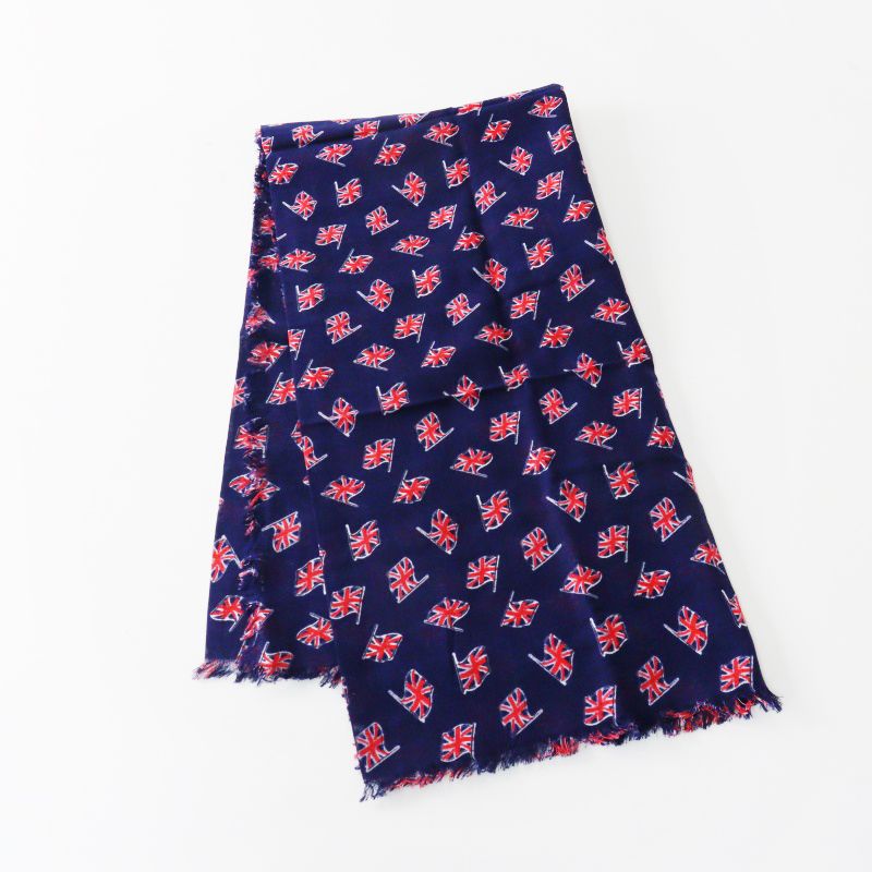 極美品 オールドマンズテーラー R&D.M.Co- UNION FLAG ガーゼショール