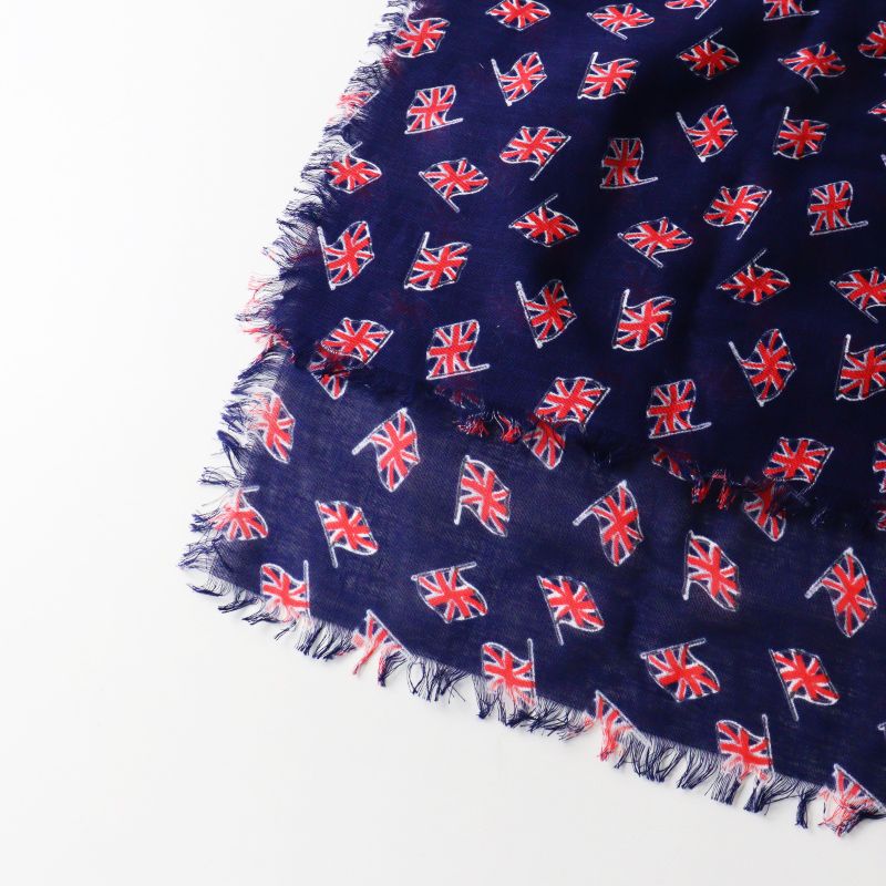 極美品 オールドマンズテーラー R&D.M.Co- UNION FLAG ガーゼショール
