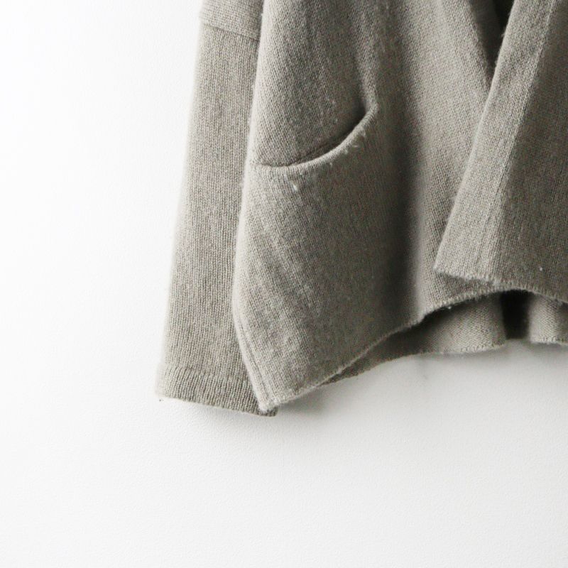 エヴァムエヴァ evam eva Wool cashmere cardigan ウールカシミヤ前