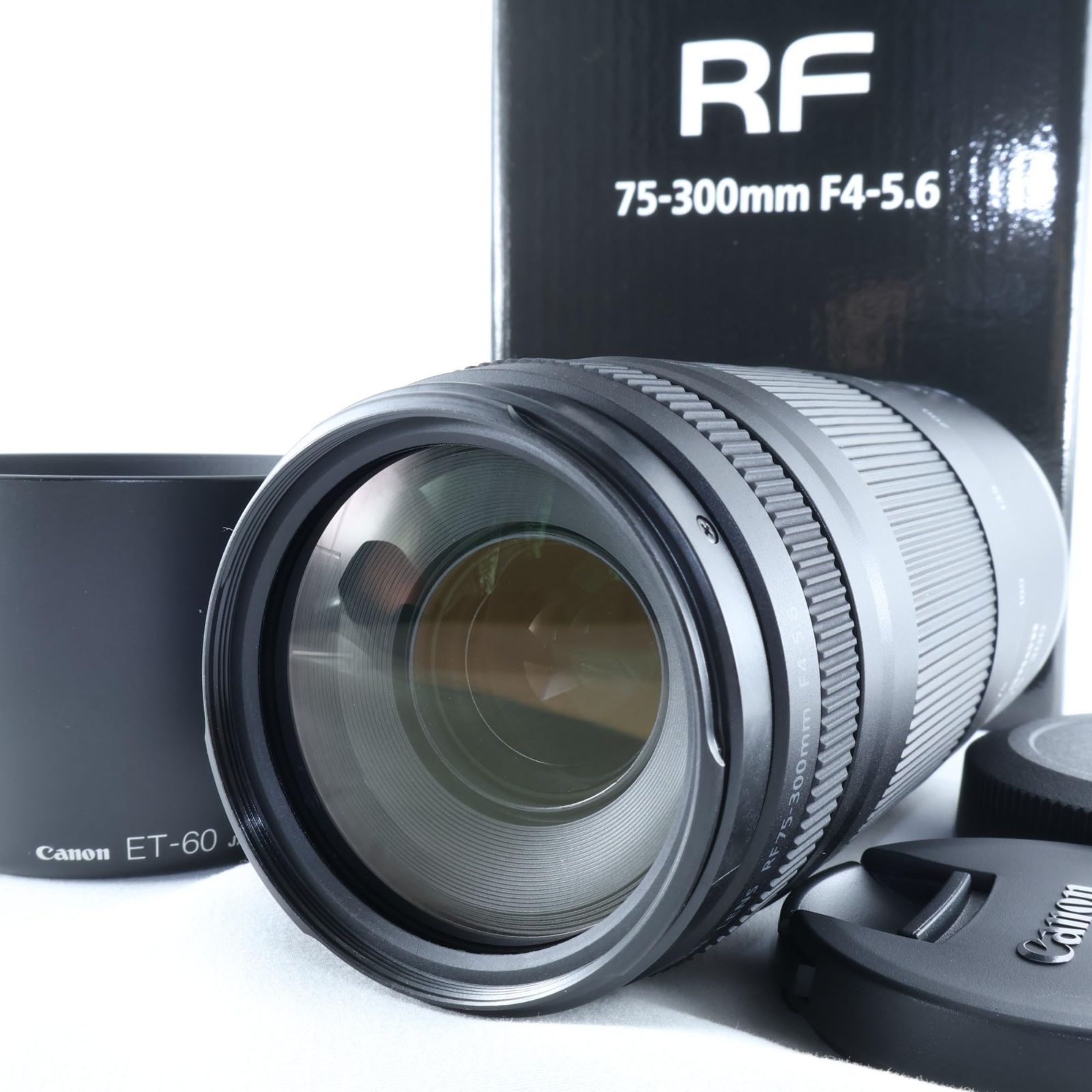 【美品】Canon RF 75-300mm f/4-5.6レンズ