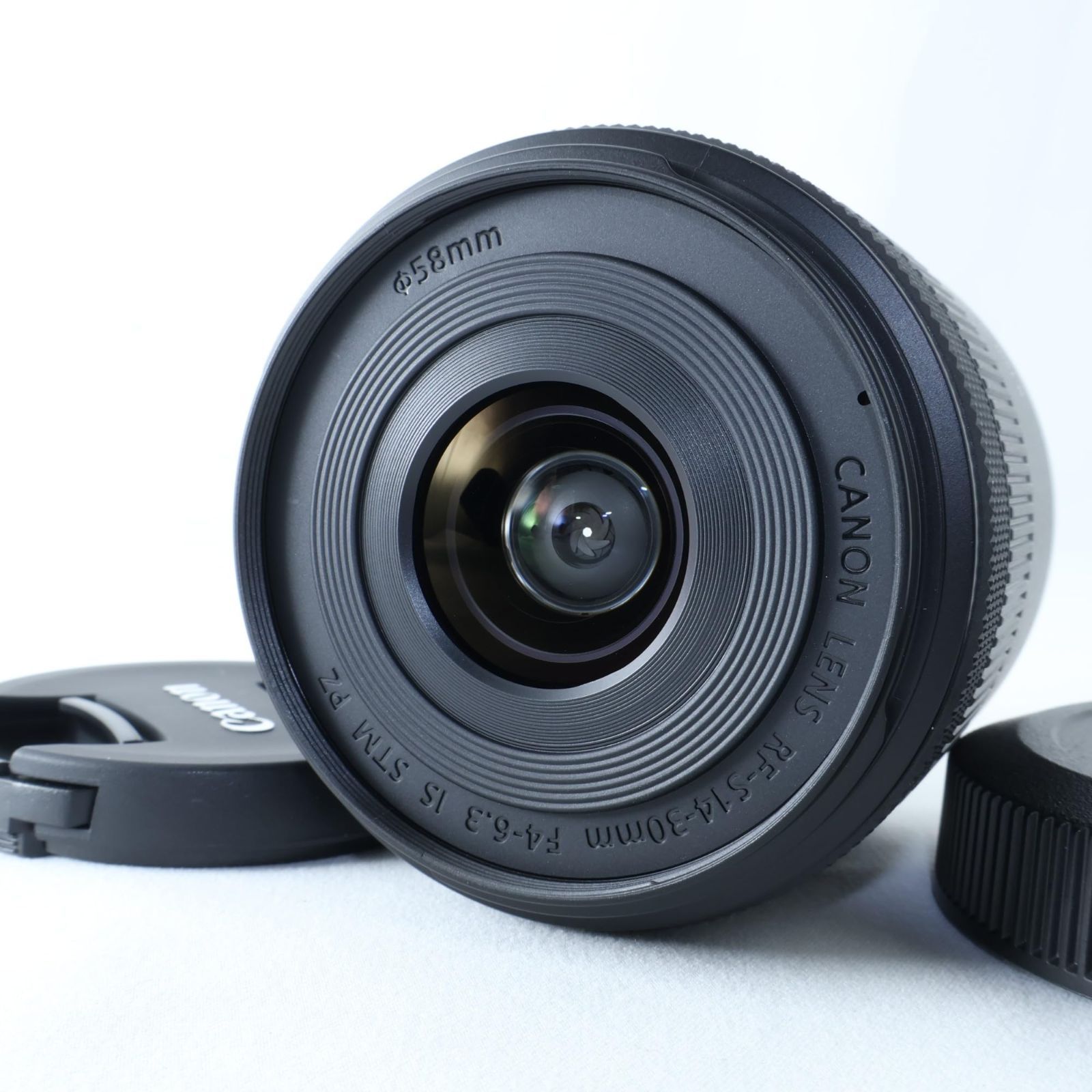 【美品】Canon キヤノン RF-S14-30mm F4-6.3 IS STM PZ APS-C対応 広角ズームレンズ