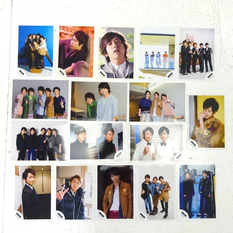 三重店】嵐 グッズ まとめ売りセット (大野智/松本潤/相葉雅紀/二宮和