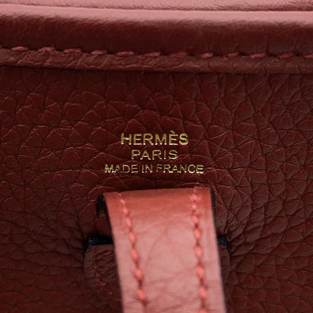 エルメス ショルダーバッグ エブリンTPM 111cm アマゾン ルージュアッシュ/ゴールド金具 トリヨンクレマンス K刻印 HERMES Evelyne エルメス ショルダーバッグ エブリンTPM 111cm アマゾン ルージュアッシュ/ゴールド金具 トリヨンクレマンス K刻印 HERMES Evelyne