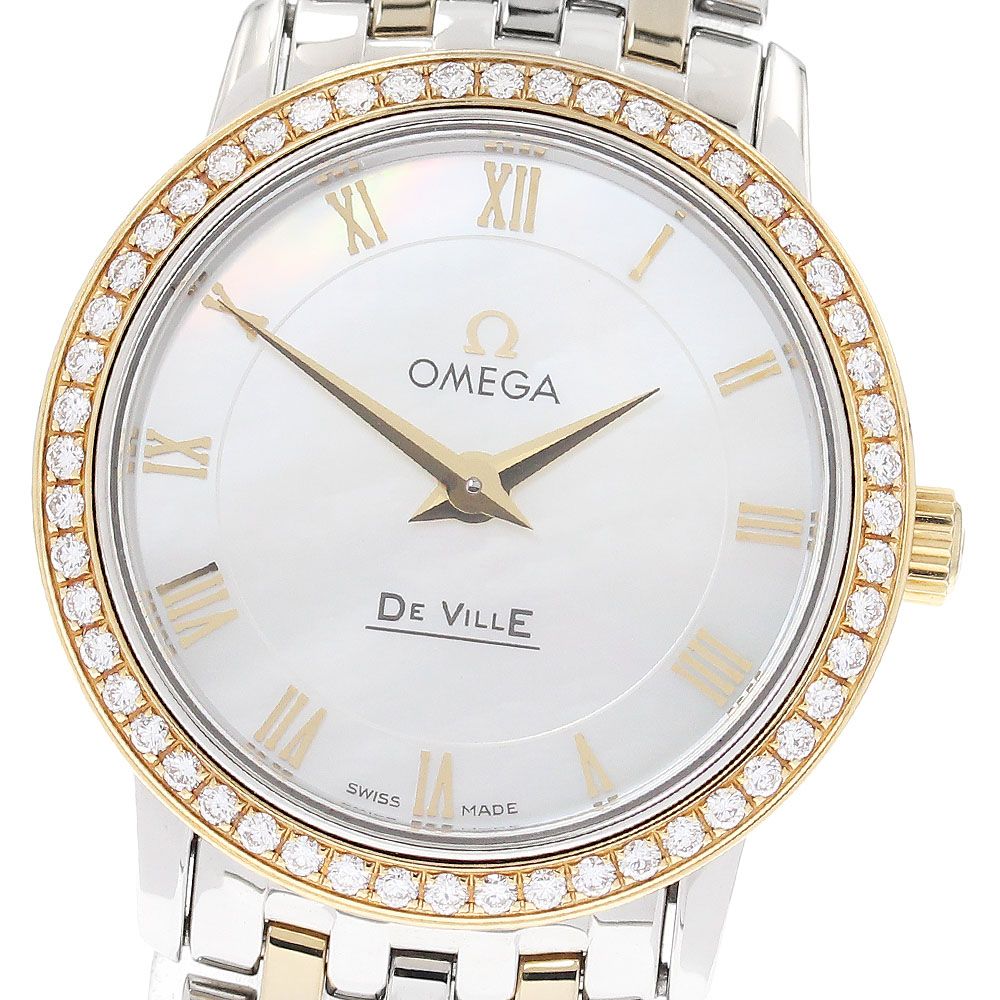 オメガ OMEGA 413.25.27.60.05.001 デビル プレステージ ダイヤベゼル クォーツ レディース 良品 _966440 208,450円