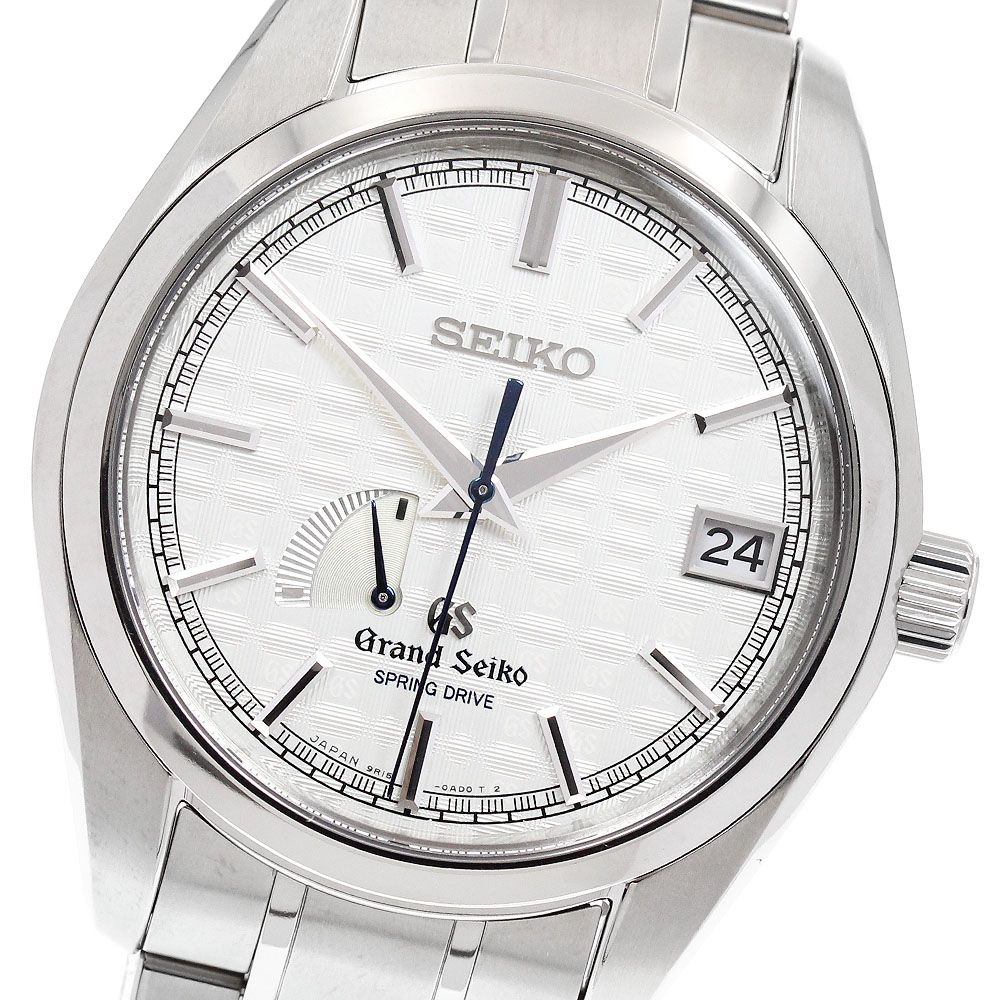 セイコー SEIKO SBGA109/9R15-0AG0 グランドセイコー 10周年記念700本限定 スプリングドライブ メンズ 良品 _930809