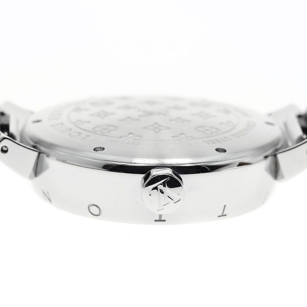 ルイ・ヴィトン LOUIS VUITTON Q113M タンブール GMT デイト 自動巻き