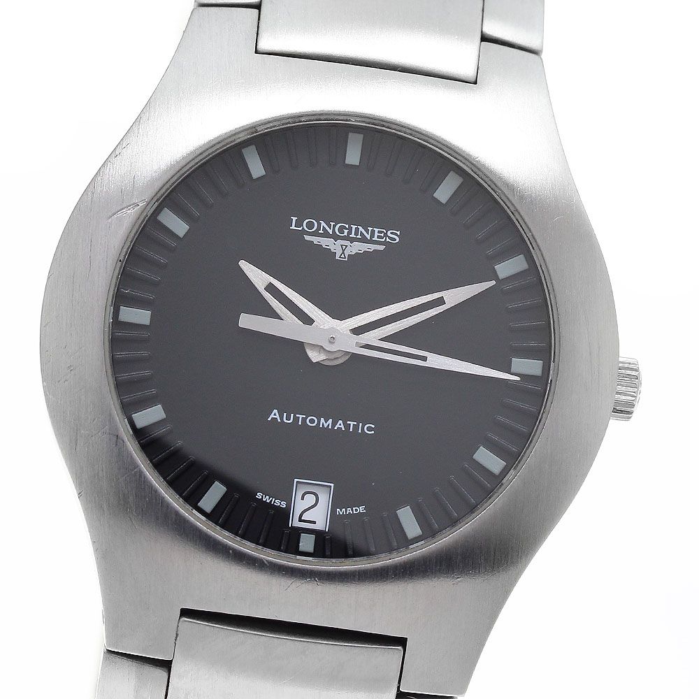 ロンジン LONGINES L3.623.4 オポジション デイト 自動巻き メンズ _966590